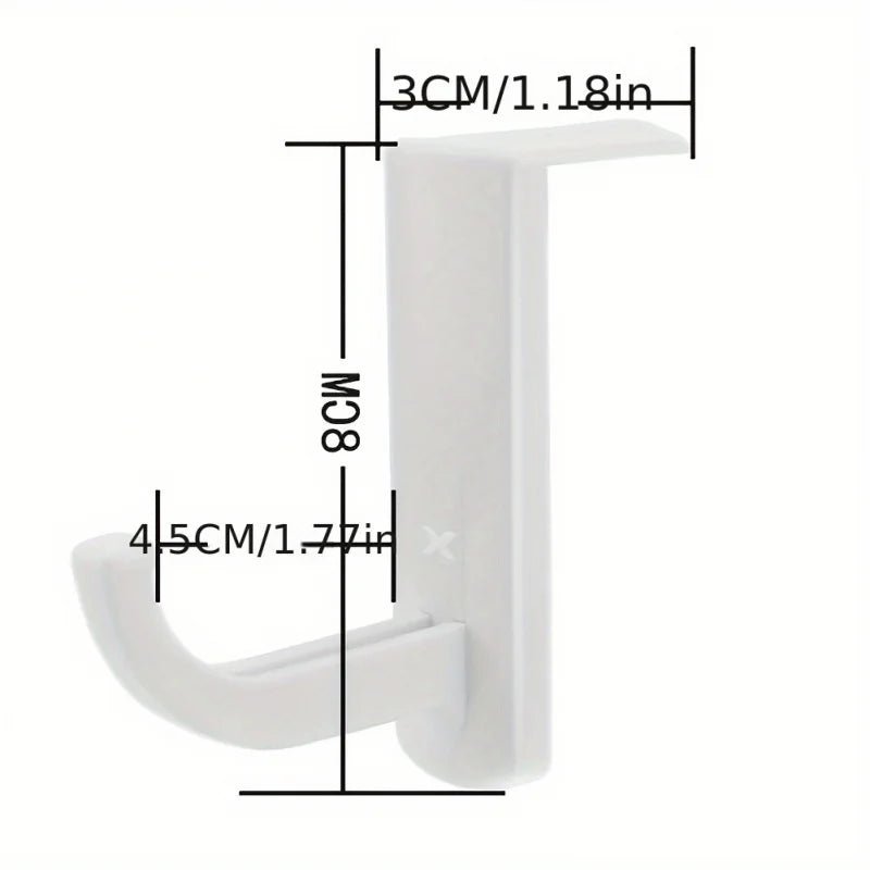 1 - 2 - 3pcs headphone holder hanger Wall PC monitor stand durable headphone accessory headset hanging hook universal monitor - Onestopdealershop