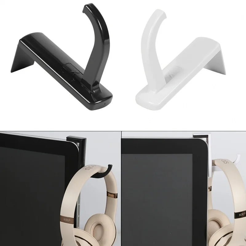 1 - 2 - 3pcs headphone holder hanger Wall PC monitor stand durable headphone accessory headset hanging hook universal monitor - Onestopdealershop