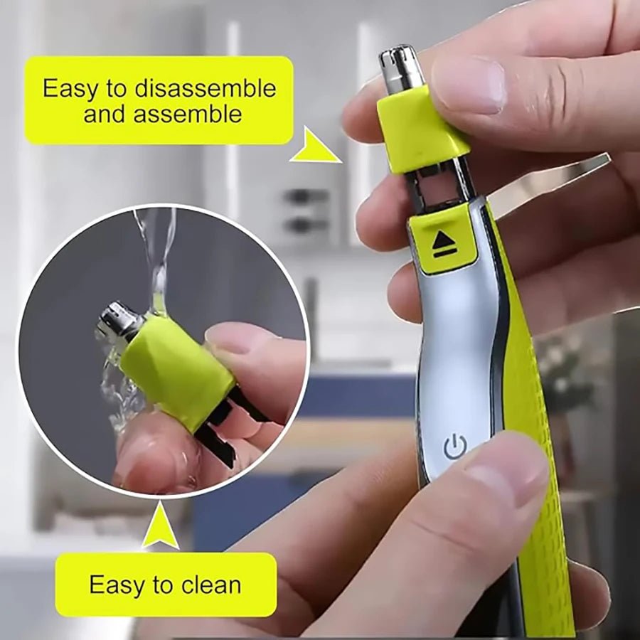 1 Mix Set/2pcs/1pc Nose Hair Trimmer Replacement Blades/ Adjustable Guide Combs, Compatible For Philip* One Blades QP2520 QP2630 - Onestopdealershop