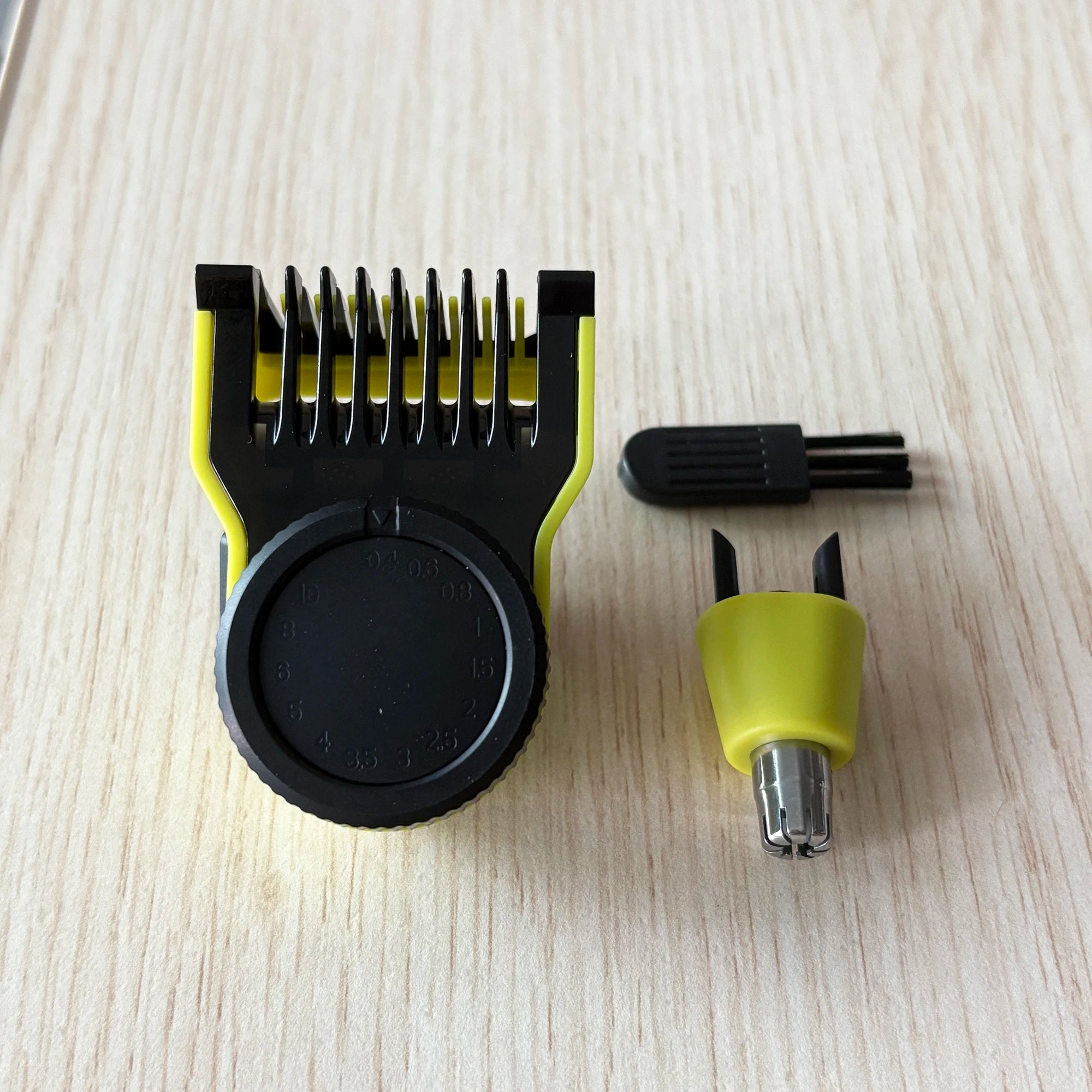 1 Mix Set/2pcs/1pc Nose Hair Trimmer Replacement Blades/ Adjustable Guide Combs, Compatible For Philip* One Blades QP2520 QP2630 - Onestopdealershop