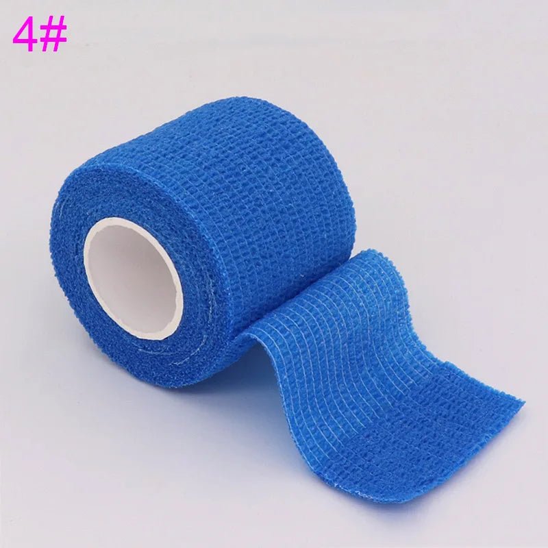 18 Colors Colorful Athletic Wrap Tape Self Adhesive Elastic Bandage Bands Sports Protector For Knee Finger Ankle Palm Pet - Onestopdealershop