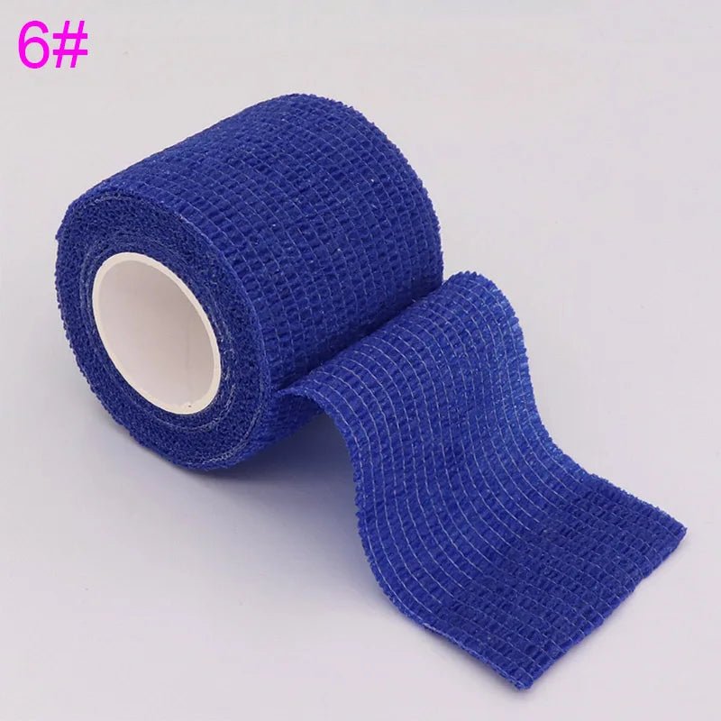 18 Colors Colorful Athletic Wrap Tape Self Adhesive Elastic Bandage Bands Sports Protector For Knee Finger Ankle Palm Pet - Onestopdealershop