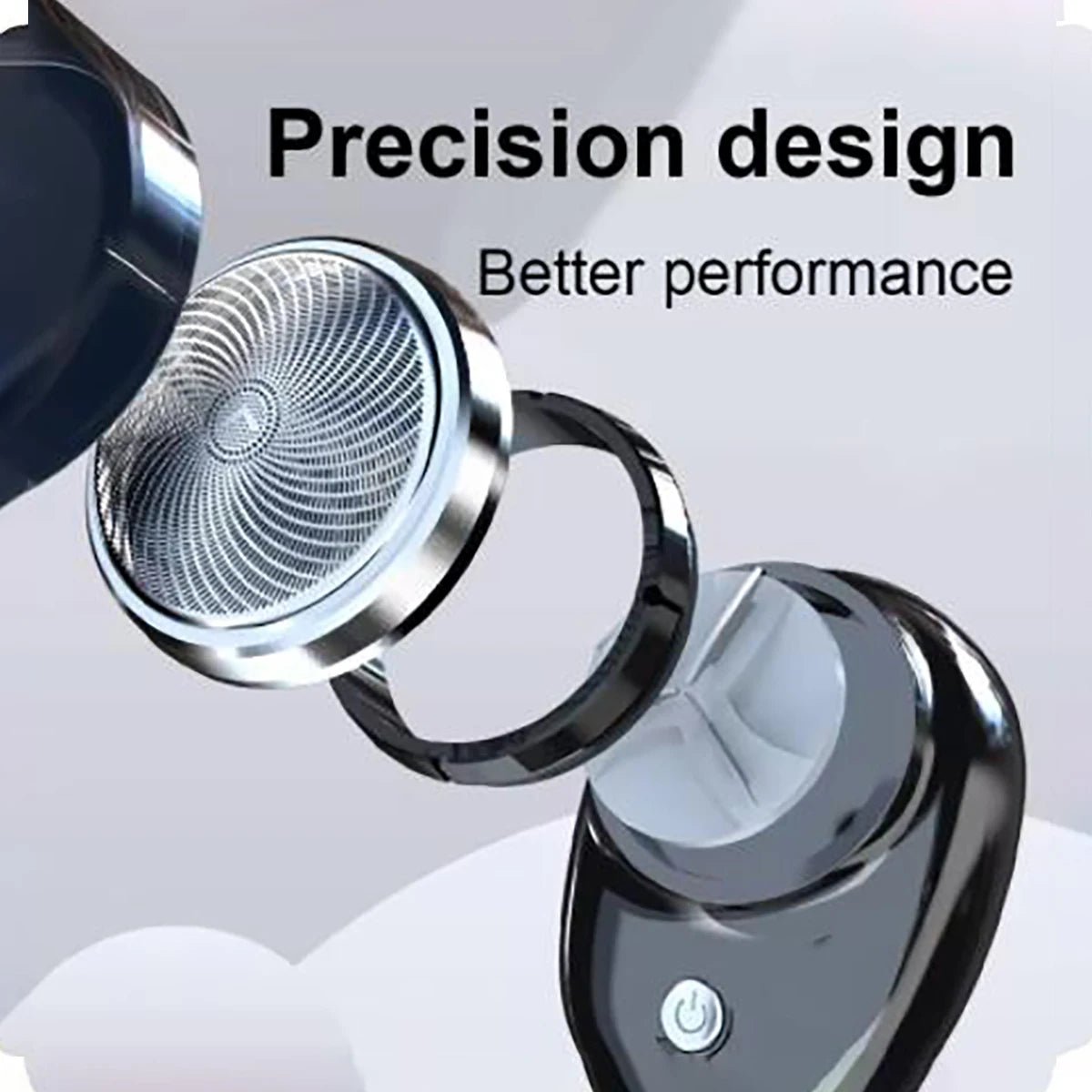 1PC Electric Shaver Charging Mini Pocket Travel Razor Portable Wireless Detachable Shaver Facial Beard Hair Trimmer - Onestopdealershop