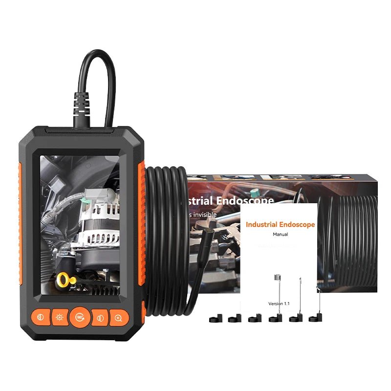 4.3 "Single&Dual Lens Industrial Endoscope Camera HD1080P Car Inspection Borescope IP67 Waterproof Sewer Camera With 8LEDs Hard - Onestopdealershop