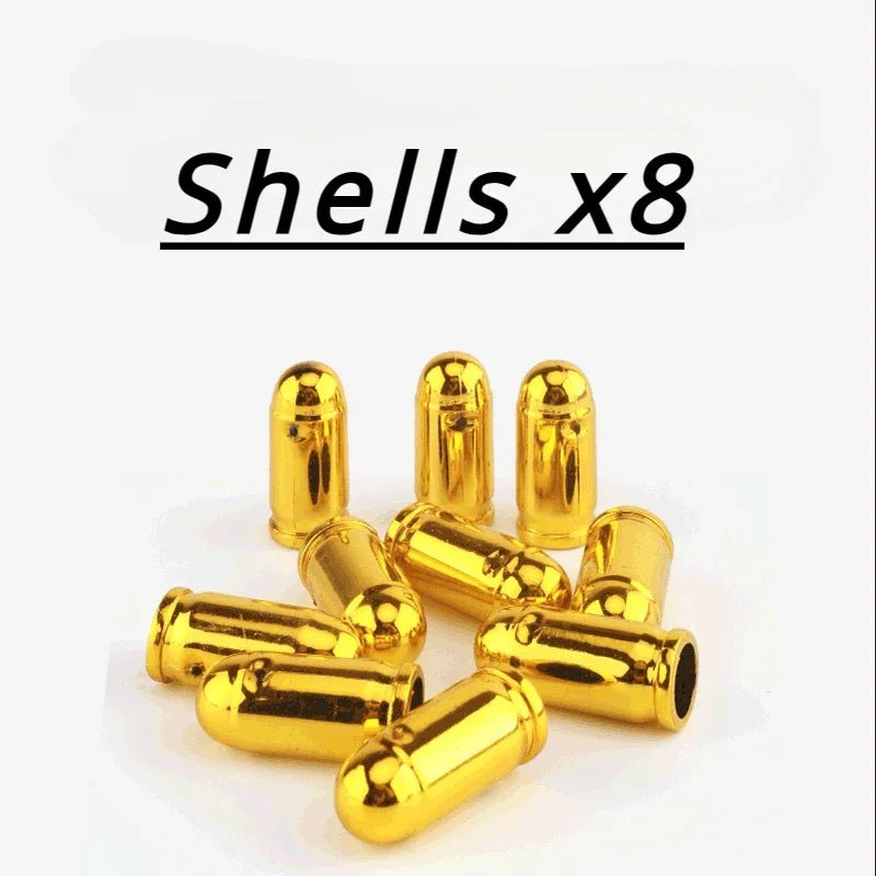 Automatic Shell Ejection Pistol Toy Gun Blaster Model Props For Adults Kids Outdoor Cs Games Interactive Prop Gifts for Boys - Onestopdealershop