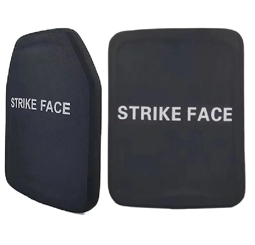 Ballistic Plates NIJ IIIA Level 3 UHMWPE 10x12In Lightweight Backpack Body Armor Panel Tactical Vest Bullet - Proof Plate Level 3A - Onestopdealershop