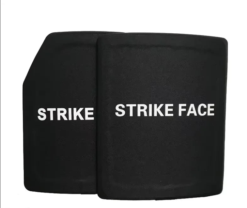 Ballistic Plates NIJ IIIA Level 3 UHMWPE 10x12In Lightweight Backpack Body Armor Panel Tactical Vest Bullet - Proof Plate Level 3A - Onestopdealershop