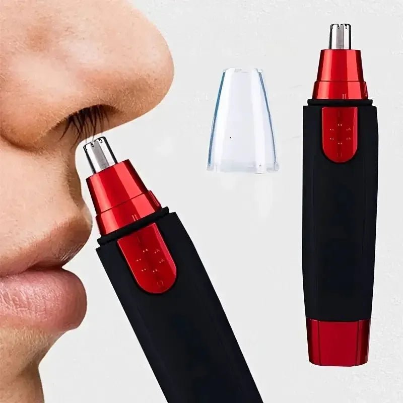 Cordless Nose And Ear Hair Trimmer For Painless Facial And Eyebrow Grooming, Nose And Ear Cleaning Trimmer Razor - Onestopdealershop