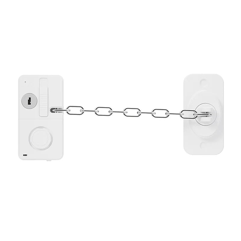 SafeGuard 2-in-1 Door Window Alarm & Chain Lock - 120dB Anti-Theft Security System - Onestopdealershop6WHITE