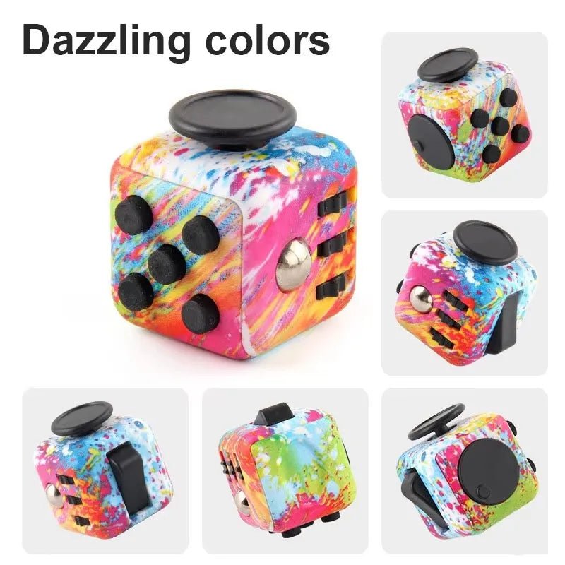 Fidget Cube Antistress Hand Spinner Decompression Toy for Autism ADHD Anxiety Sensory Toys for Kids Adults Stress Relief Toys - Onestopdealershop