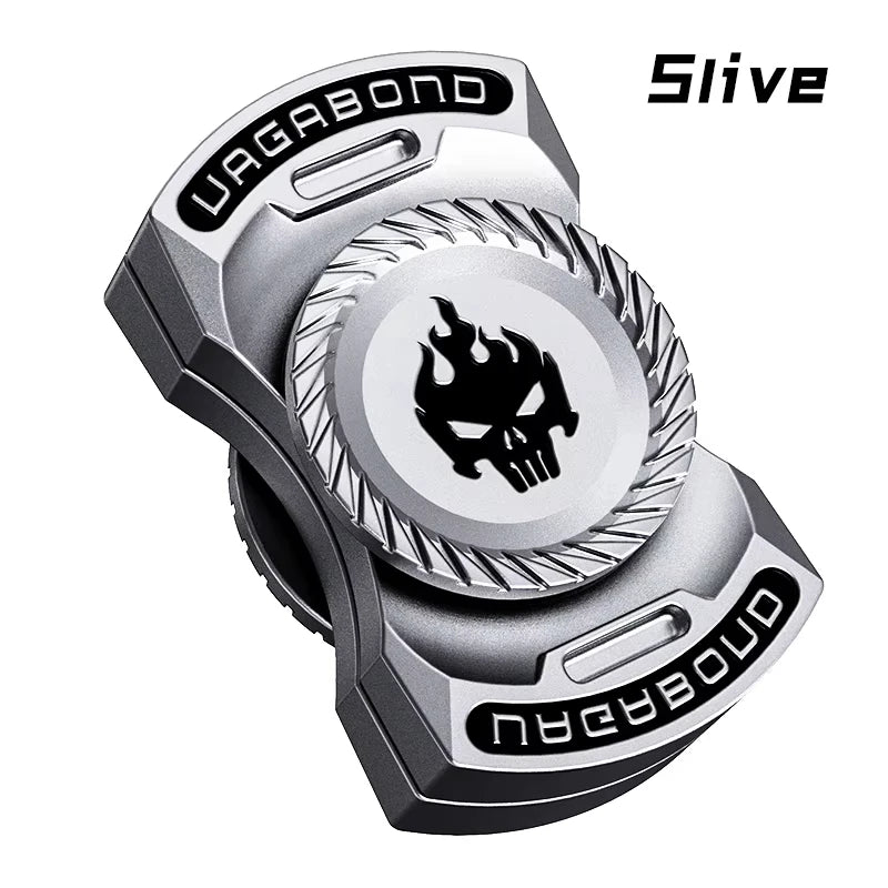 Fun 3 - In - 1 Game Edc Fidget Toy Personalized Skeleton Ghost Fidget Spinner Alloy Fidget Slider Stress Release Toy Adhd Toy - Onestopdealershop