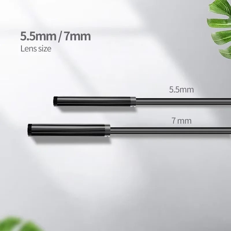 GUANMOU Android Endoscope Camera 7mm 3 IN1 Micro USB Type C Borescope Mini Camera Waterproof LED Car Inspection For Android PC - Onestopdealershop