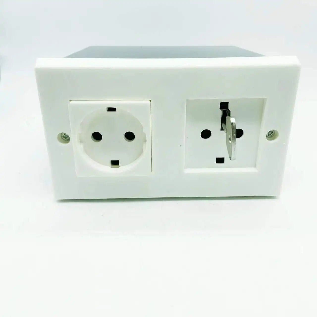 Imitation Double Plug Outlet Socket Wall Safe Security Secret Hidden Stash Box - Onestopdealershop