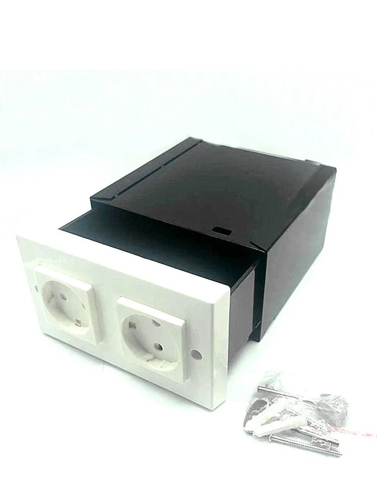 Imitation Double Plug Outlet Socket Wall Safe Security Secret Hidden Stash Box - Onestopdealershop