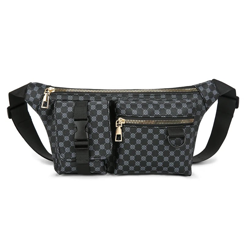 Men's Multi Functional Waist Bag Lightweight Sports Cycling Fanny Pack Small Shoulder Bags for Man Belt Pouch Chest Bags Male - Onestopdealershop