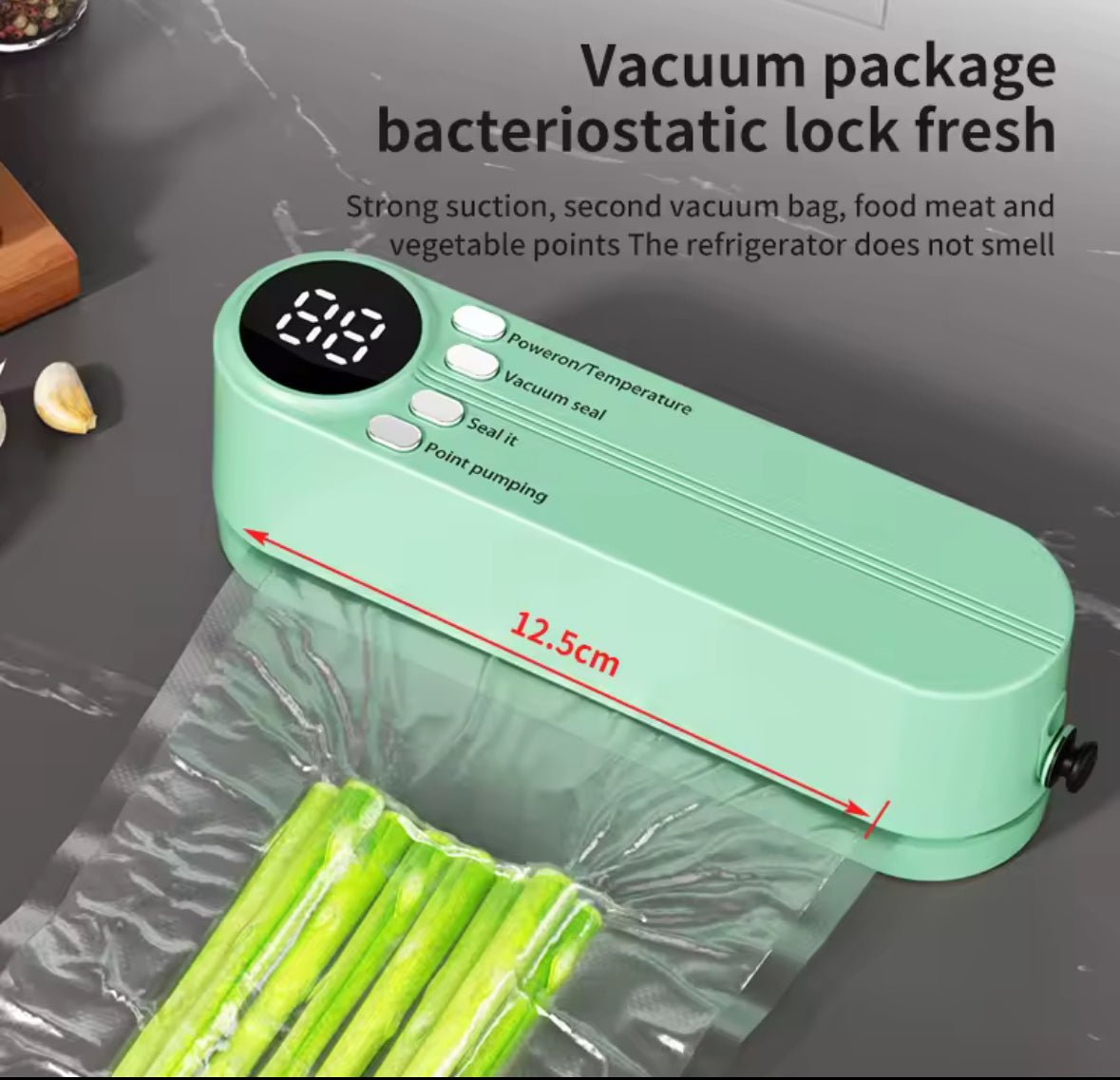 Oppladbar vakuum maskin - Onestopdealershop