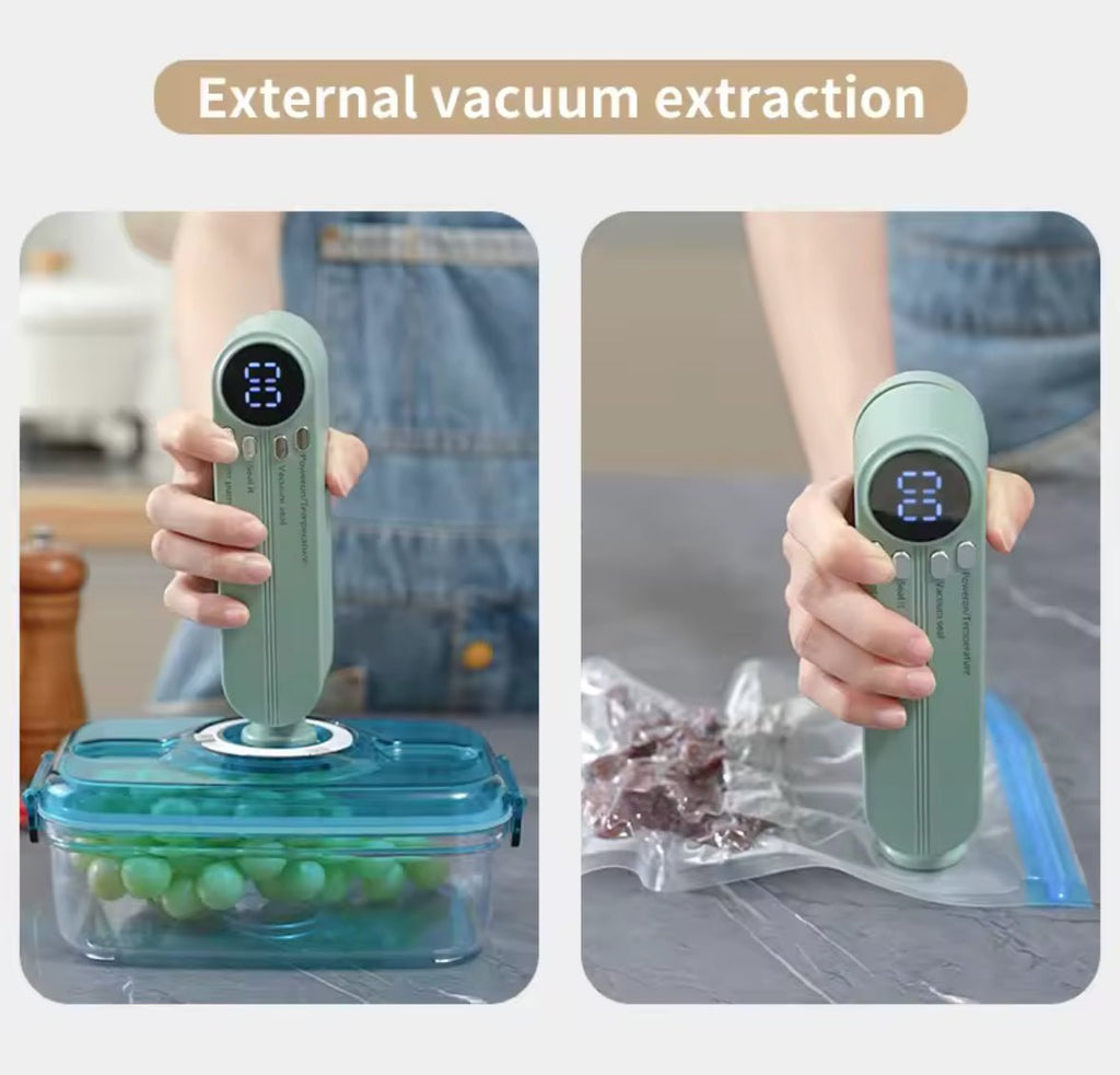 Oppladbar vakuum maskin - Onestopdealershop