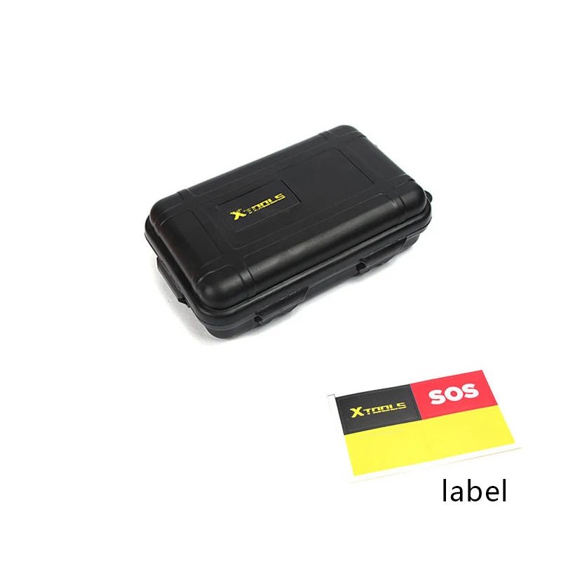 Outdoor Shockproof Waterproof Boxes Survival Airtight Case Holder For Storage Matches Small Tools EDC Travel Sealed Containers - Onestopdealershop