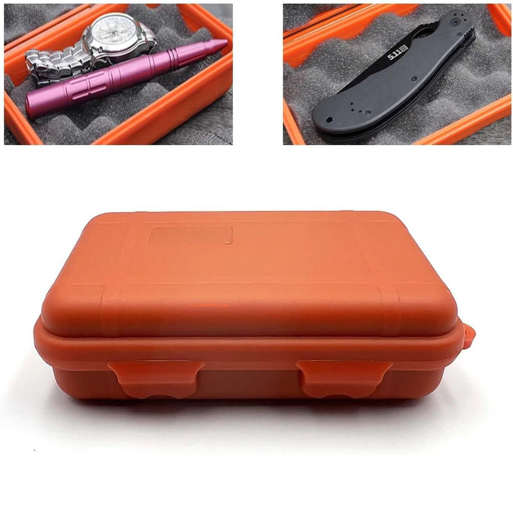 Outdoor Shockproof Waterproof Boxes Survival Airtight Case Holder For Storage Matches Small Tools EDC Travel Sealed Containers - Onestopdealershop