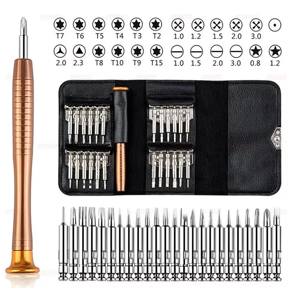 Precision Screwdriver Set, Laptop Tool Kit, 152/25 in 1 Professional Computer Screwdriver Repair Kit T5 T6 Torx Screwdriver - Onestopdealershop