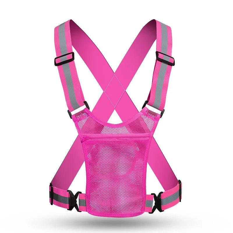 Reflective Strap Outdoor Reflective Vest Reflective Belt Night Running Strap Reflective Clothing Cycling Reflective Vest - Onestopdealershop
