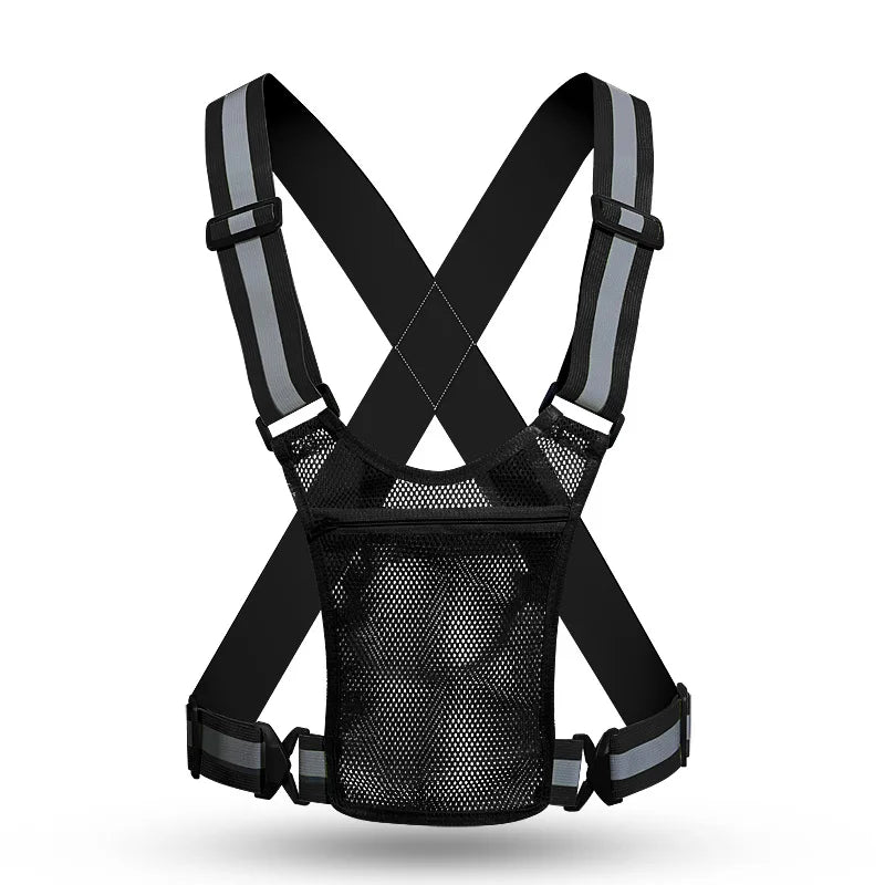 Reflective Strap Outdoor Reflective Vest Reflective Belt Night Running Strap Reflective Clothing Cycling Reflective Vest - Onestopdealershop