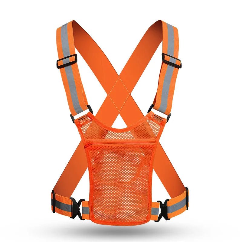Reflective Strap Outdoor Reflective Vest Reflective Belt Night Running Strap Reflective Clothing Cycling Reflective Vest - Onestopdealershop