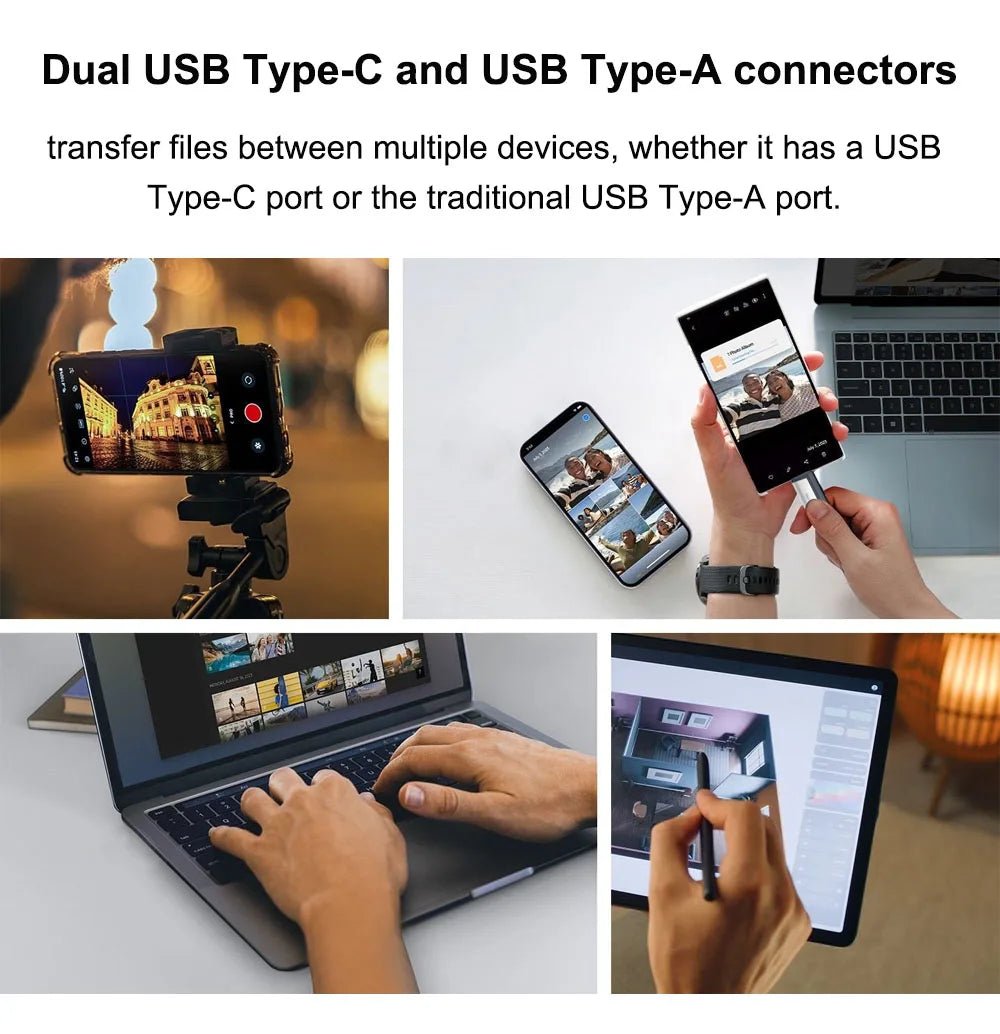 SanDisk SDDDC2 Ultra Dual Drive USB Type - C 256GB 128GB 64GB OTG USB Flash Drive Pen Drive USB Stick Micro USB Flash Type C - Onestopdealershop