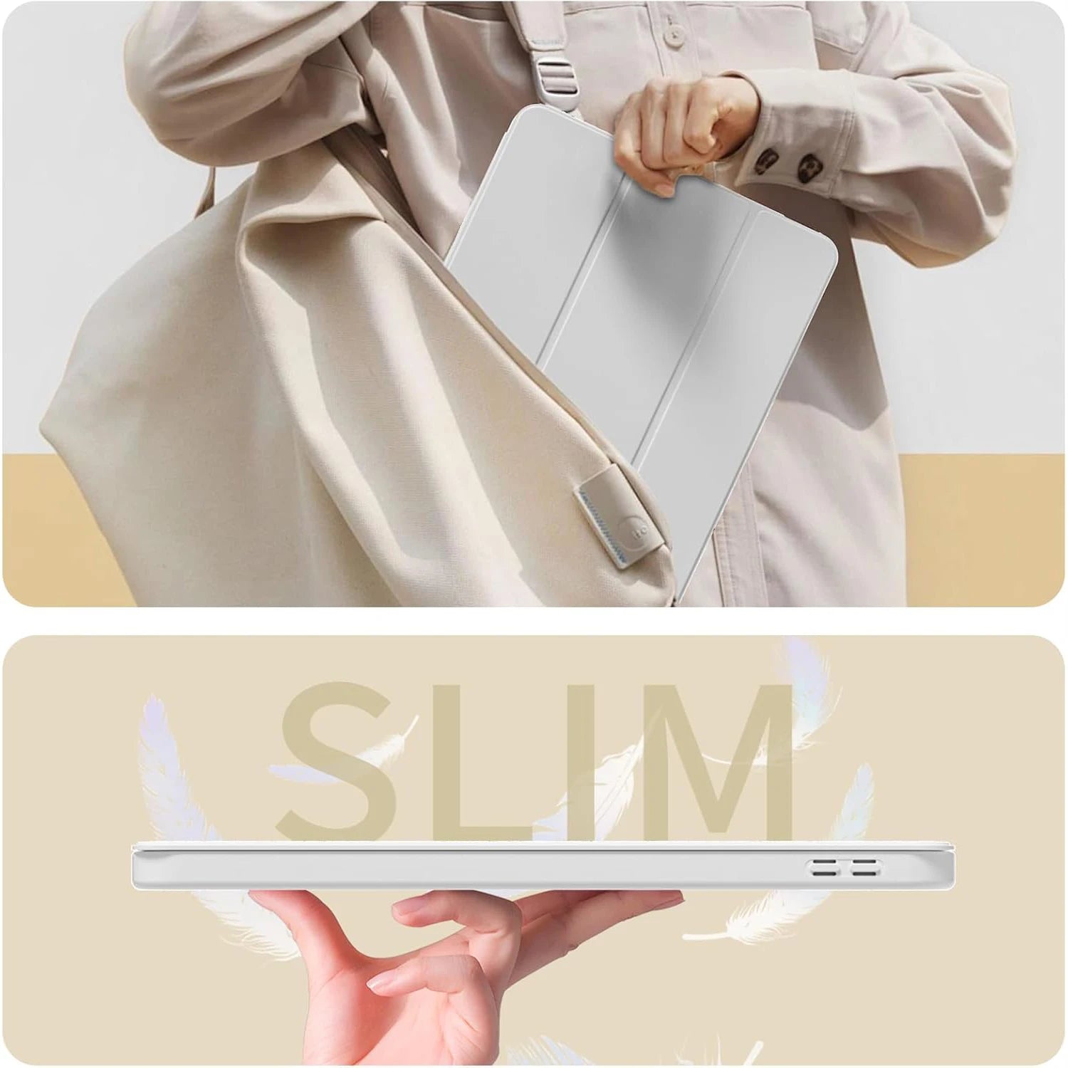 Tri - fold Flip Case For iPad Pro 11 inch (1st/2nd/3rd/4th) 2018/2020/2021/2022 Magnetic Stand PU Leather Protective Cover - Onestopdealershop