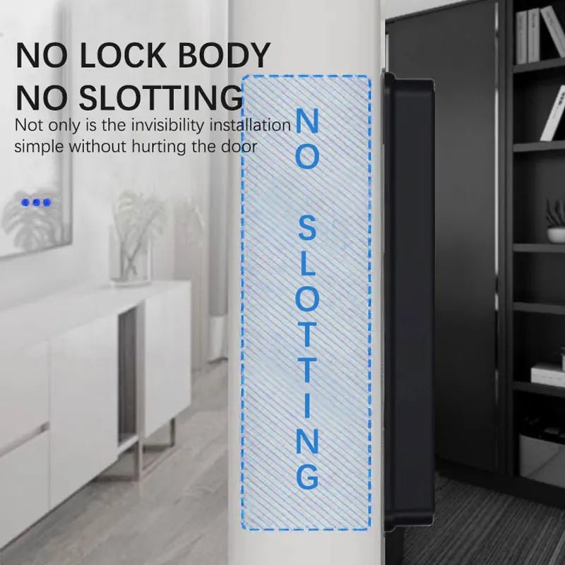 Tuya digital fingerprint code lock for outdoor gate waterproof samrt electronic Biometric lock Bluetooth for home airbnb office - Onestopdealershop