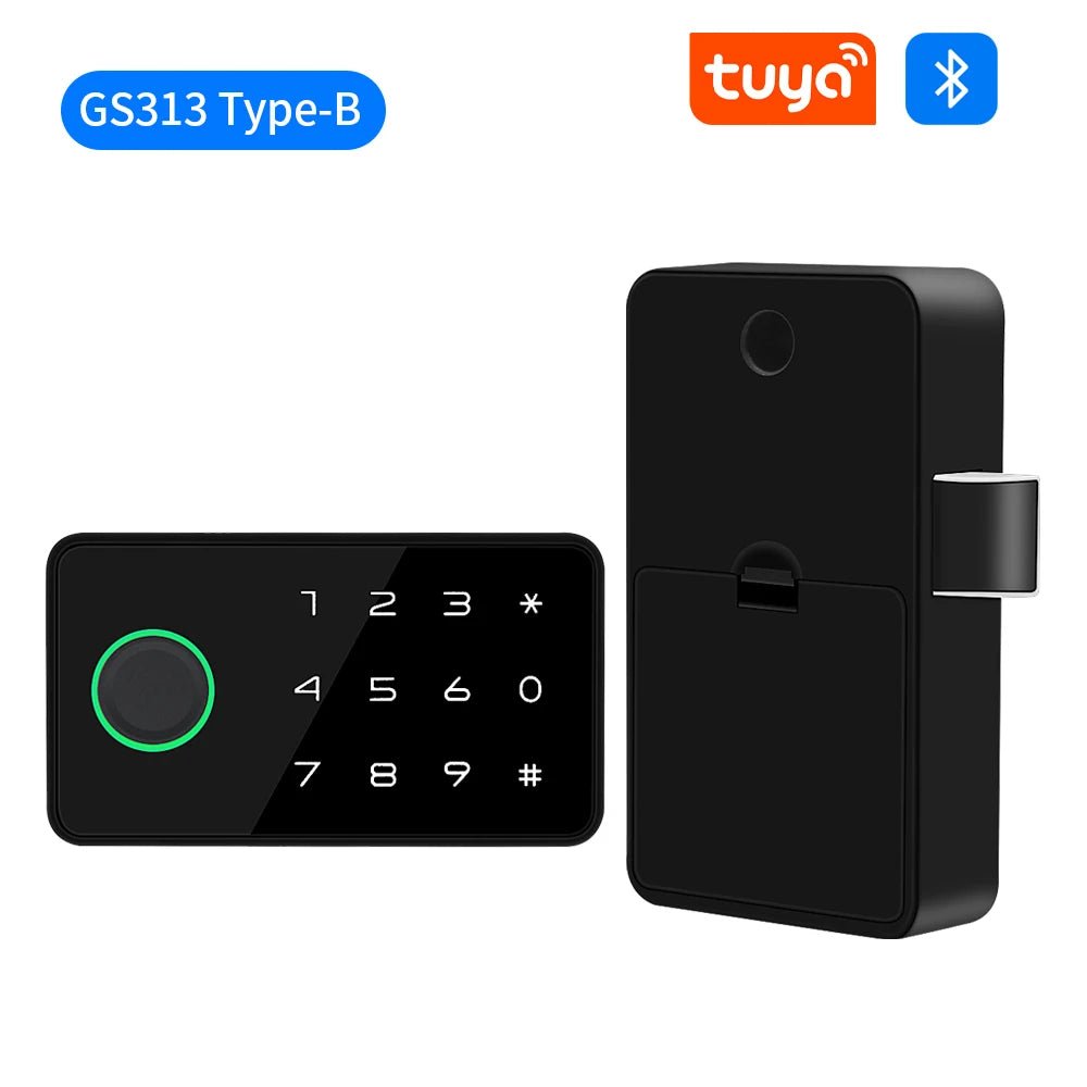 Tuya Hidden Cabinet Lock RFID Drawer Invisible Electronic Lock App Unlock for Contactless Cabinet Wooden Drawer Cupboard Toolbox - Onestopdealershop
